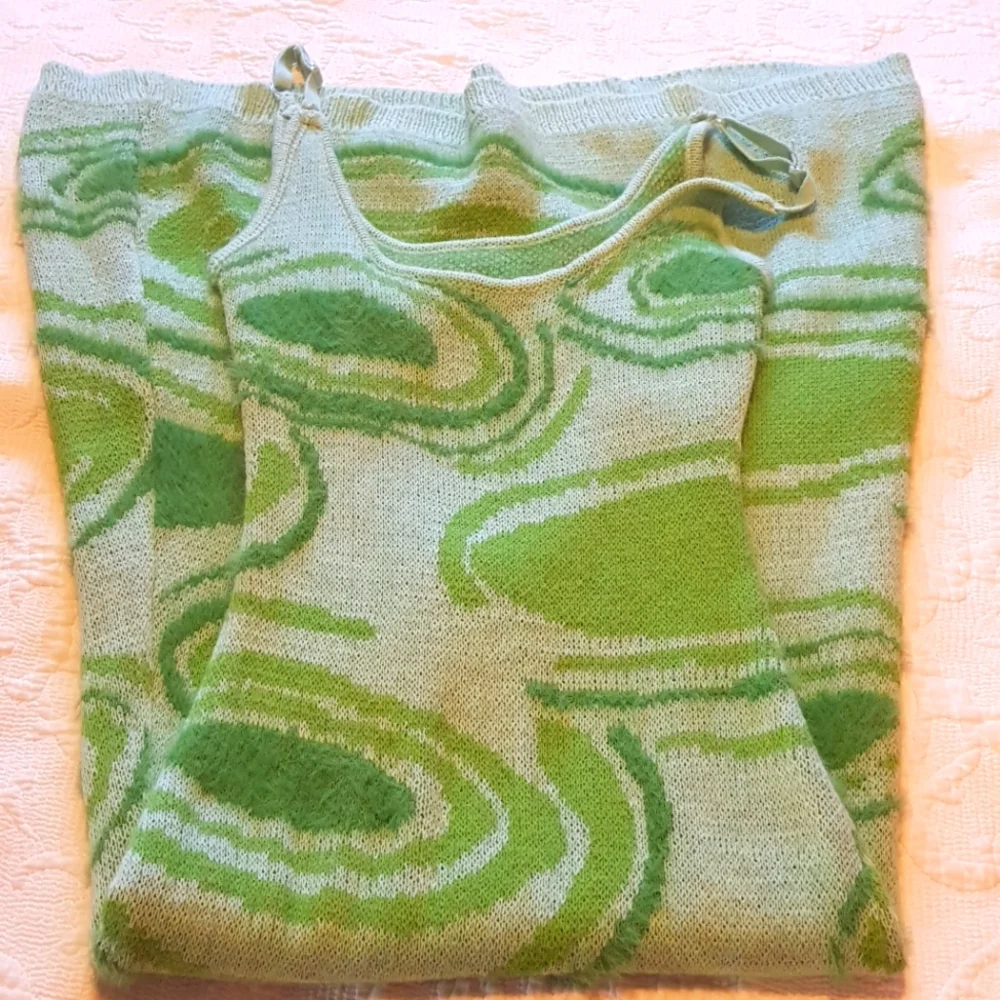 House of Sunny green cutout midi dress Y2K - Picture 3 of 10